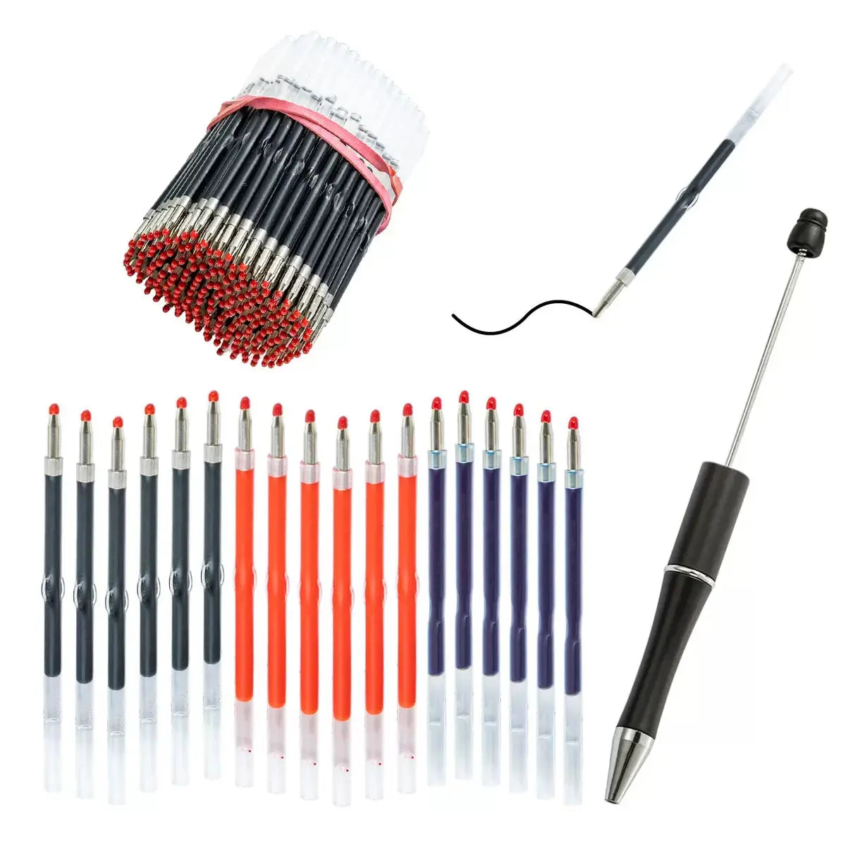 FS6546-Rose Red Ink For Regular  Beadable Pens Zoe DIY Wholesale