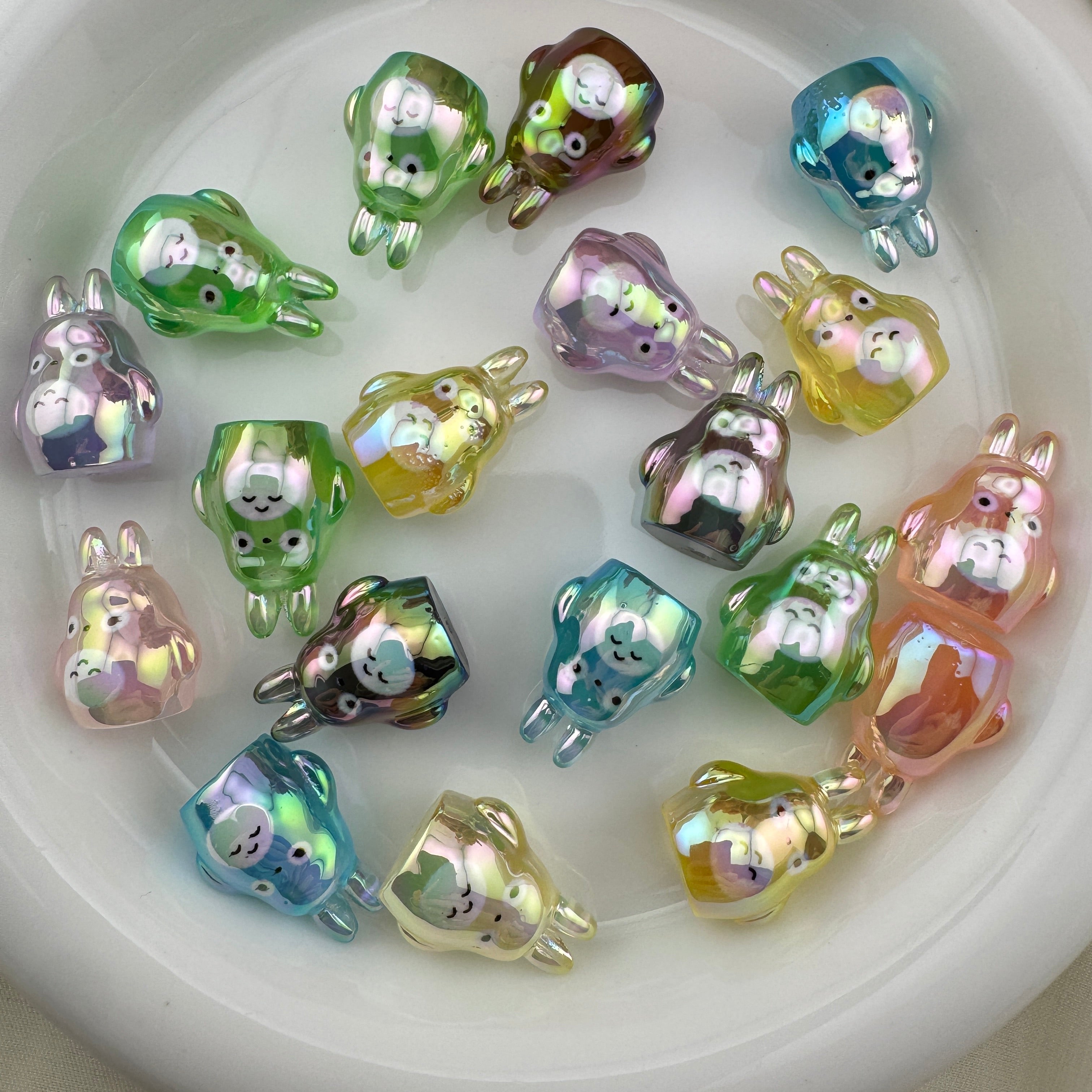 FS6718-20×14mm 3D Glowing Turto Resin Beads Zoe's DIY Shop
