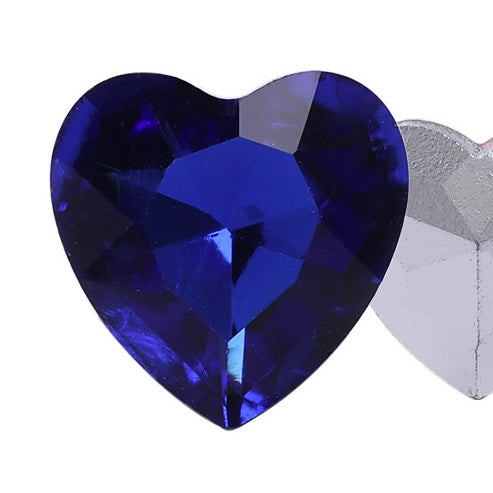 FS1175- 16MM Pointed Bottom Heart Shape Diamonds Crystal For Making Fancy Bead