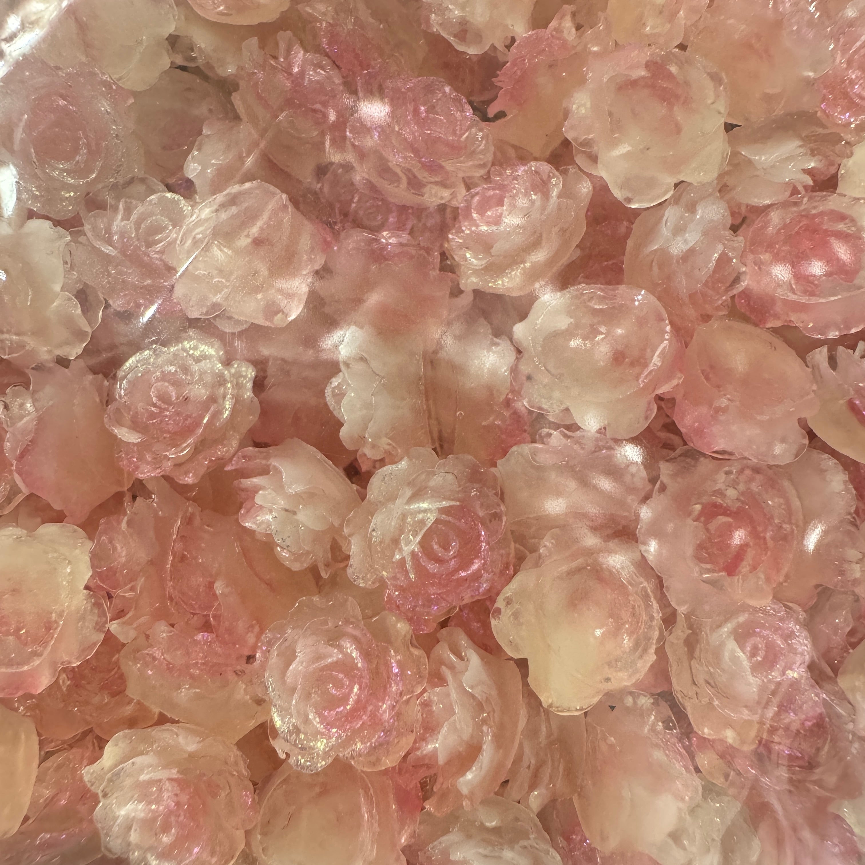 FS6081- 10mm Soft Flower Nail Charms For Nail Art Or Jewelry Making DIY Project Zoe's DIY Shop