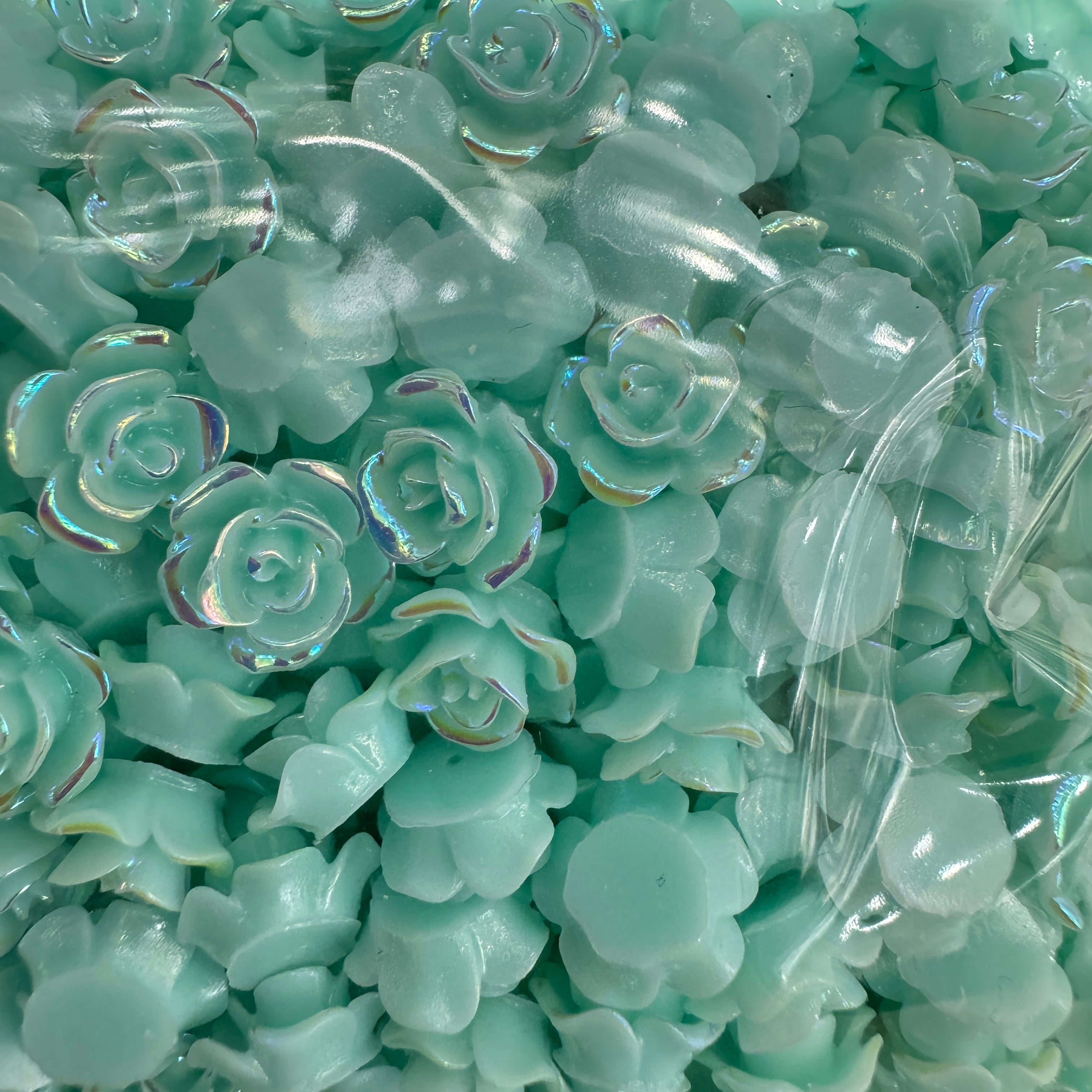 FS1517- 8MM Peach Color Rose Nail Charms For Making Fancy Pen Or Fancy Beads Zoe's DIY Shop