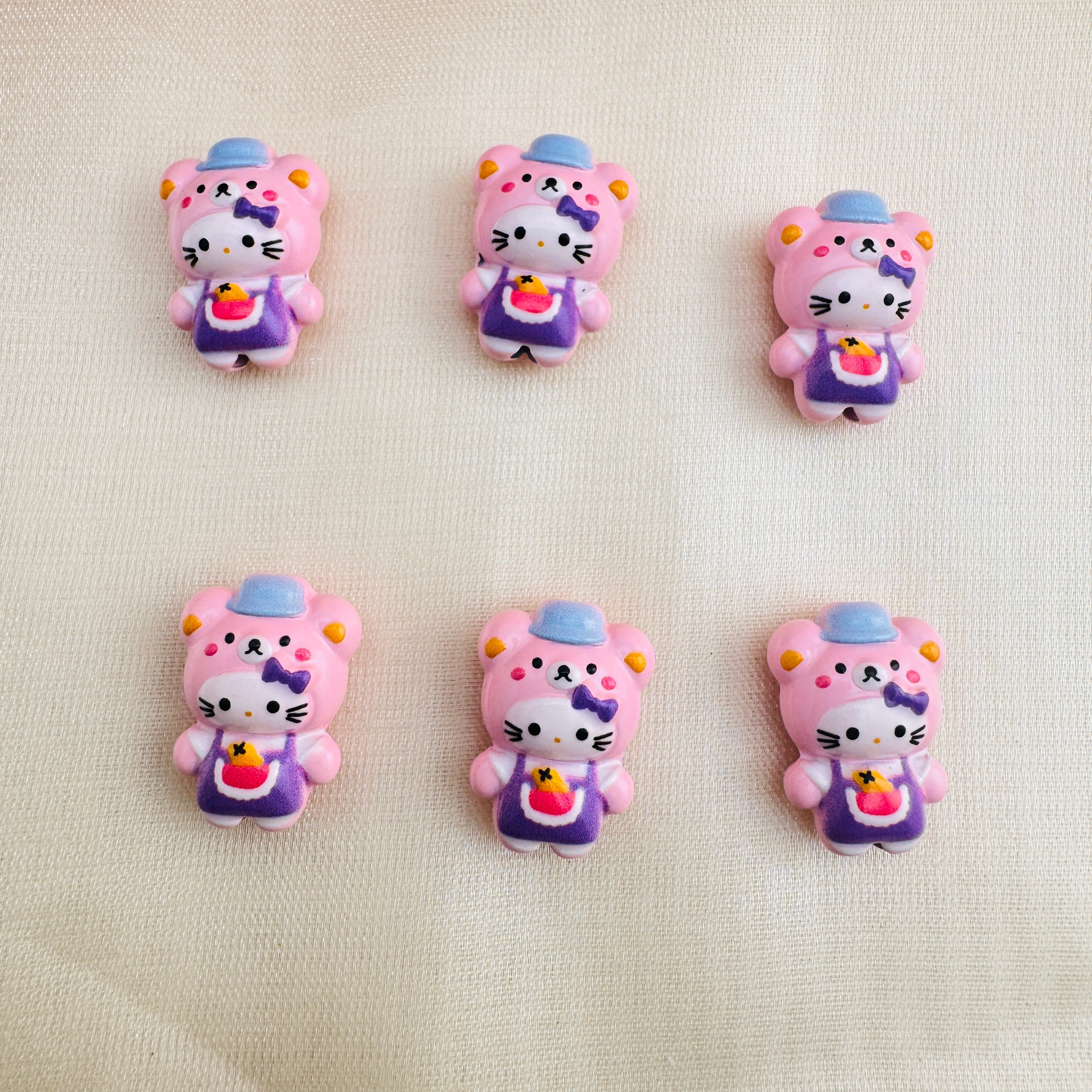 FS10326-Pink HK Zinc Alloy Beads - Zoe DIY Wholesale