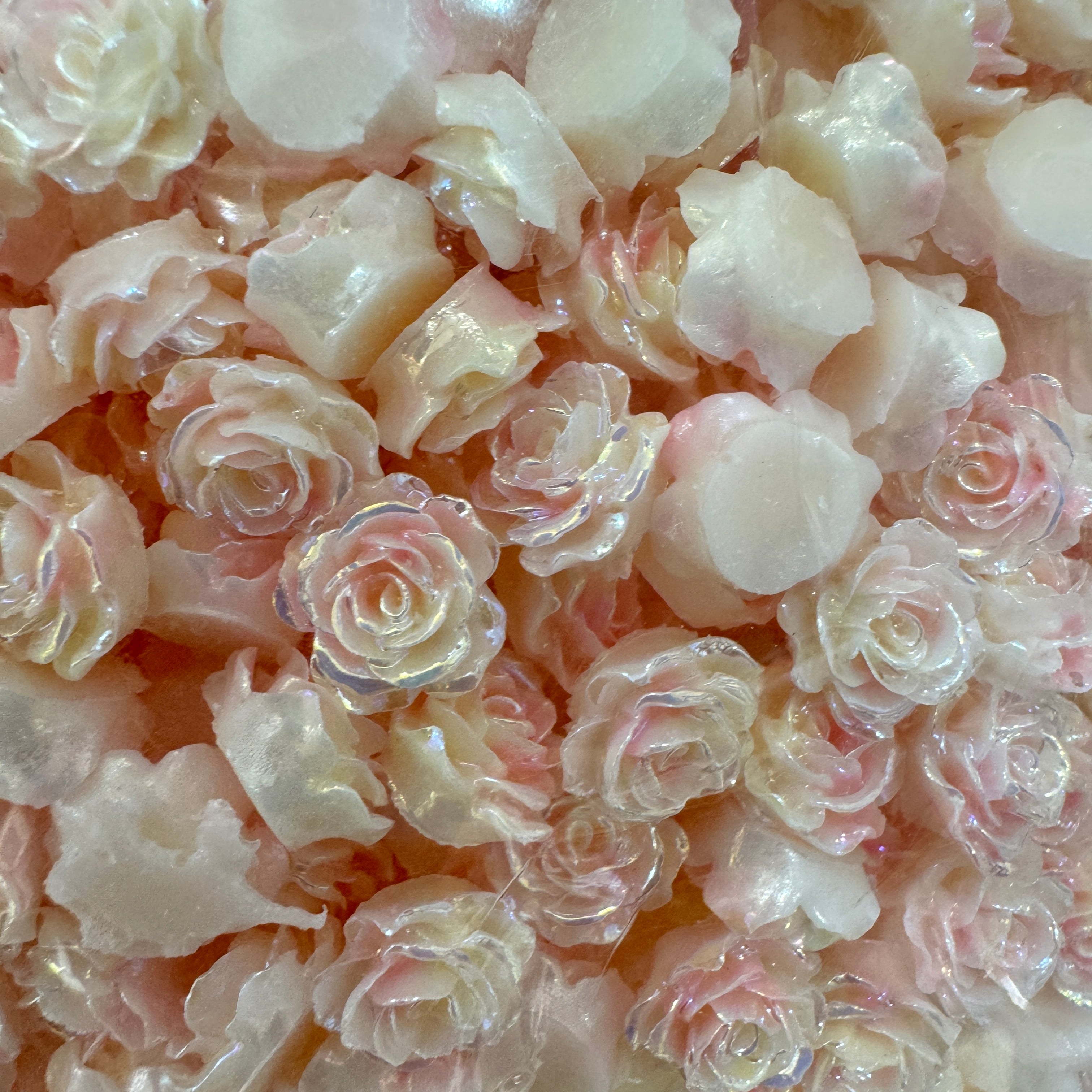 FS5327-10mm UV Soft Flower Nail Charms For DIY Project Zoe DIY Wholesale