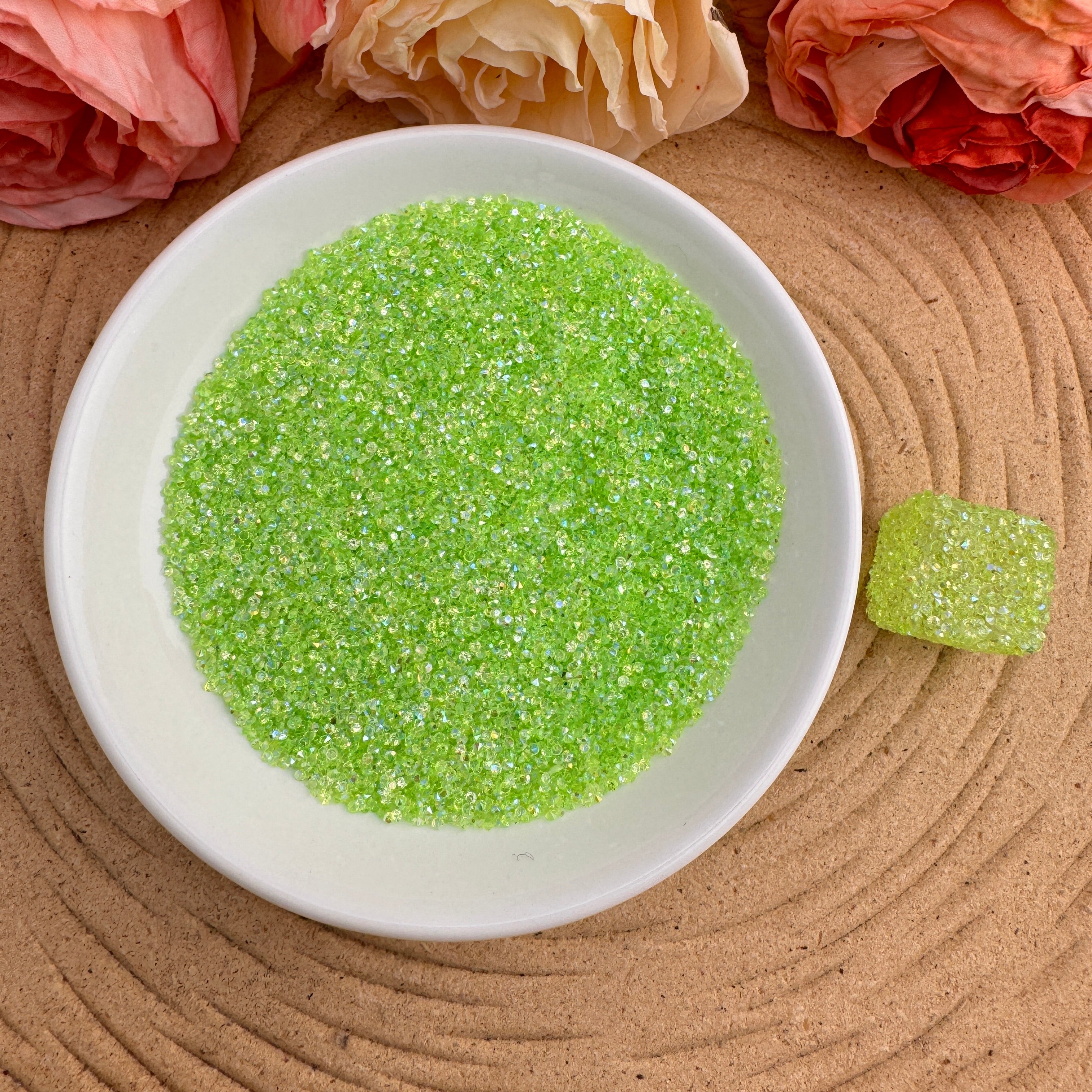 AB Sugar Crystal Diamonds (1.5mm Size) For Making Sugar Beads and Sugar Pens ZoeDIY Shop