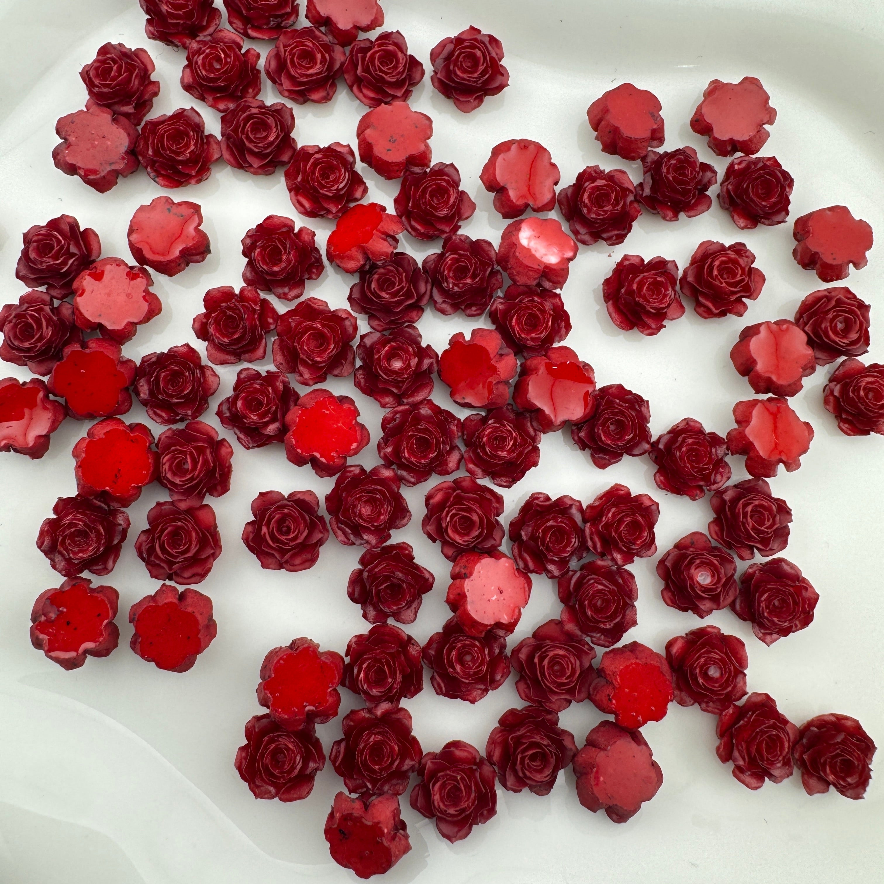 FS6533-9mm Soft Flower Charms Zoe's DIY Shop
