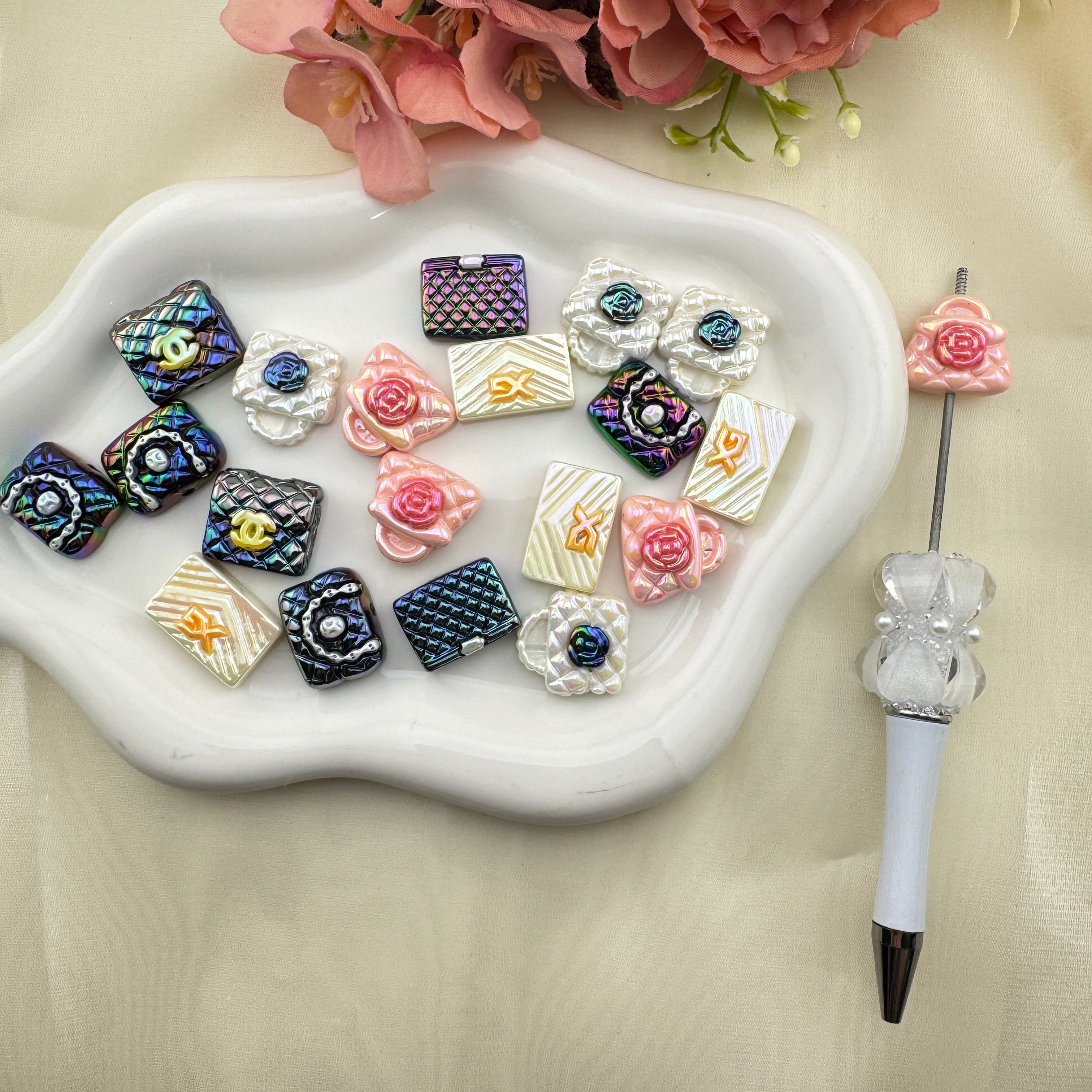 FS6716-Designer Handbag Mixed Resin Beads Zoe's DIY Shop