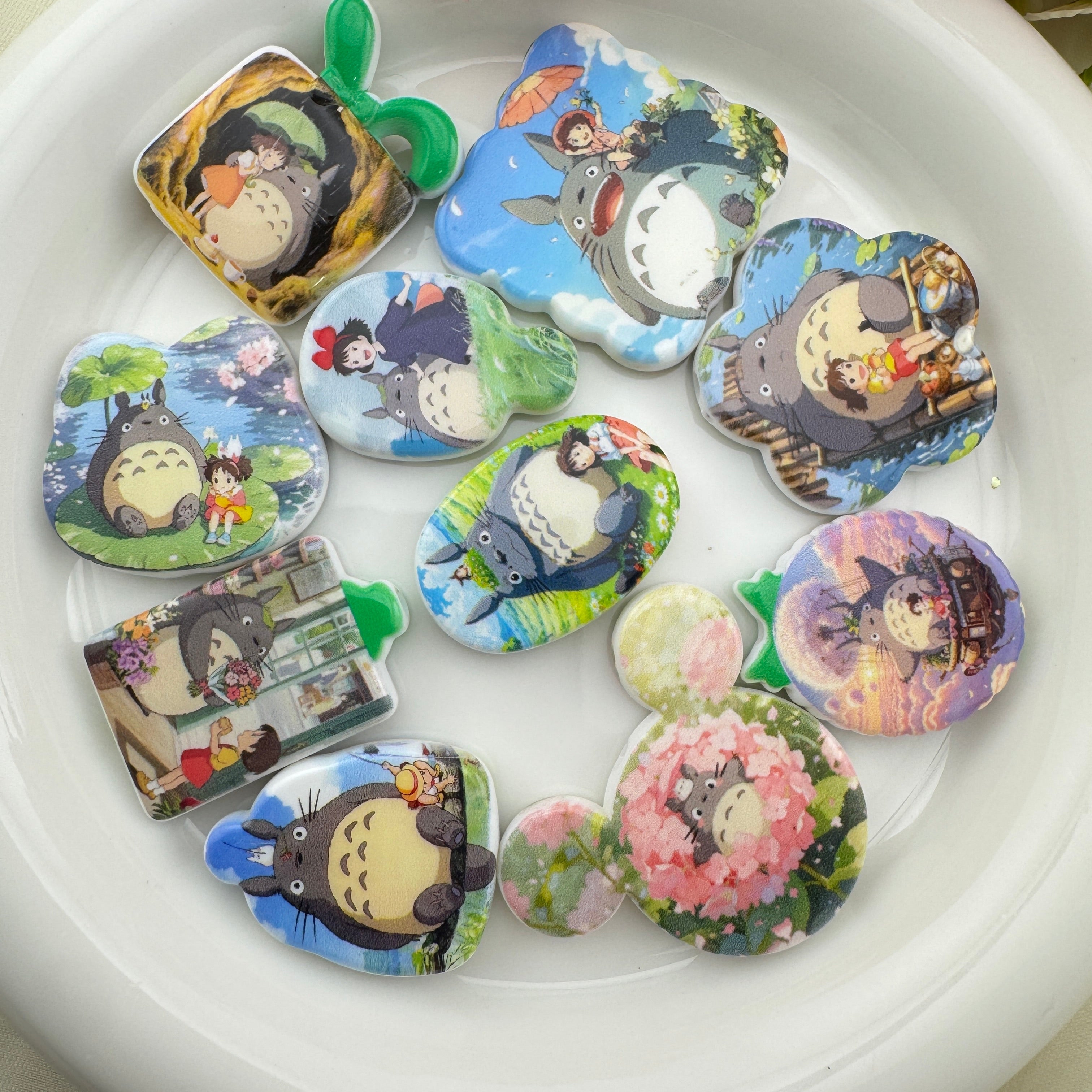 FS6739-Toroto Mixed Printed Acrylic Beads Zoe's DIY Shop