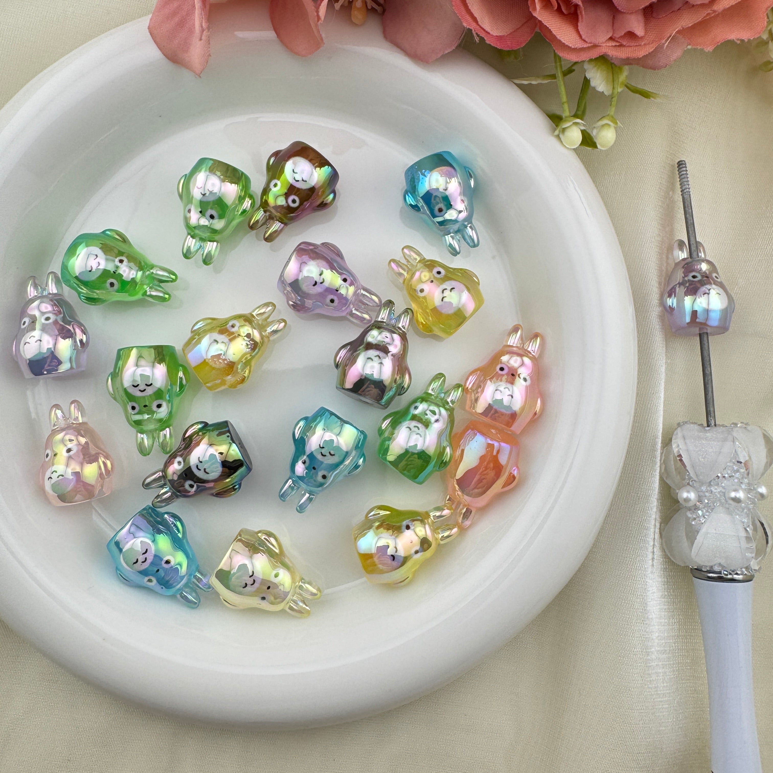 FS6718-20×14mm 3D Glowing Turto Resin Beads Zoe's DIY Shop