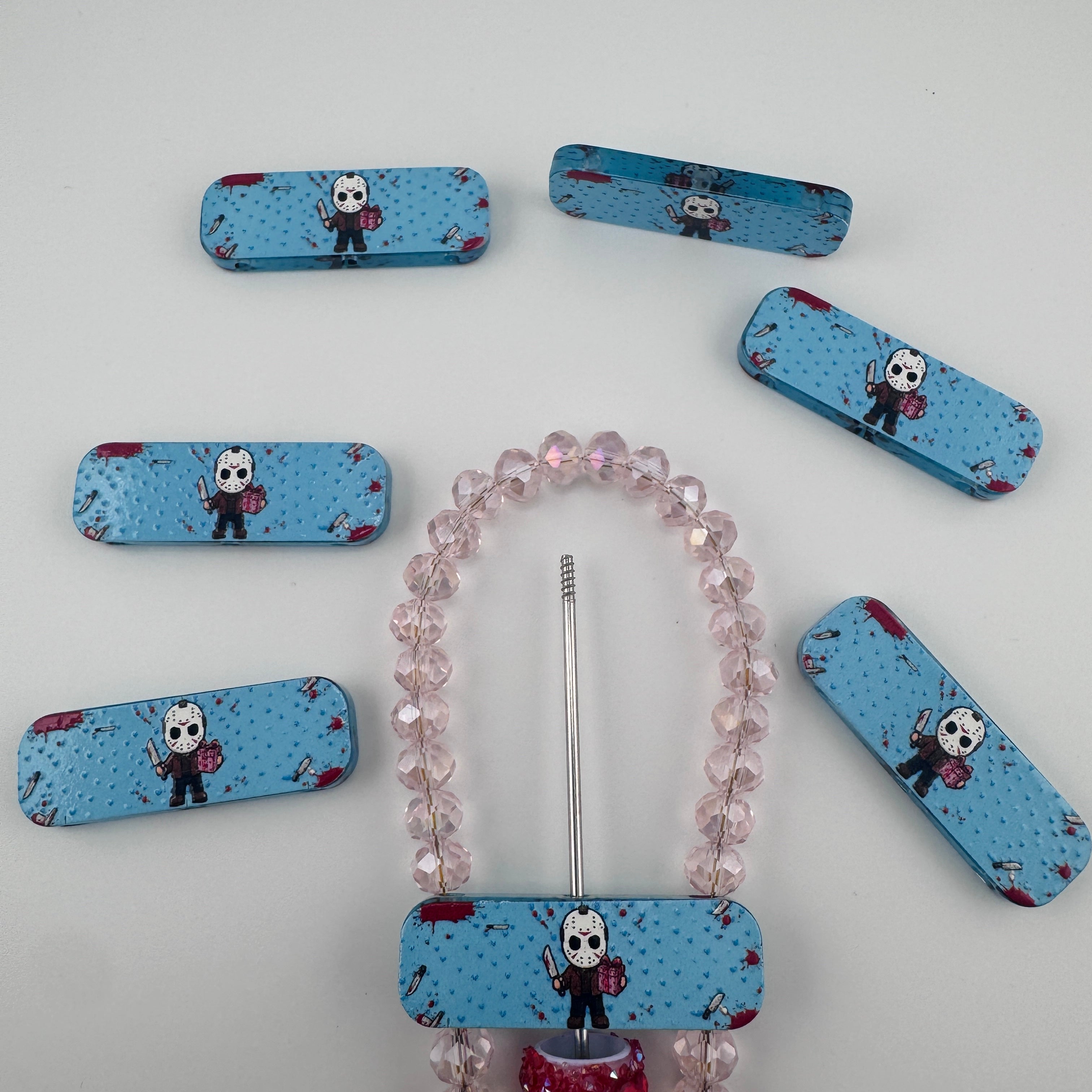 FS20017-Halloween 3 Hole Acrylic Beads