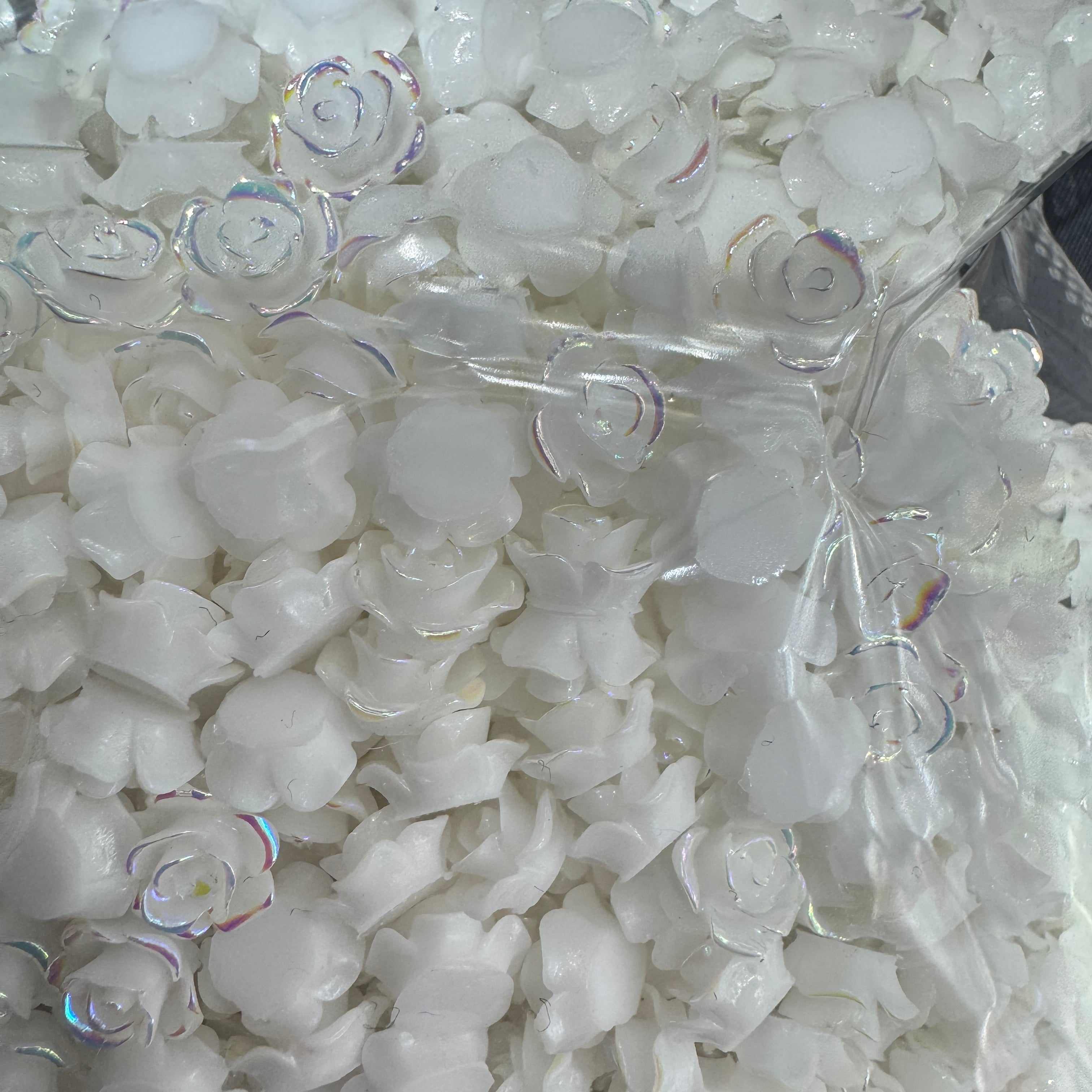 FS1517- 8MM Peach Color Rose Nail Charms For Making Fancy Pen Or Fancy Beads Zoe's DIY Shop