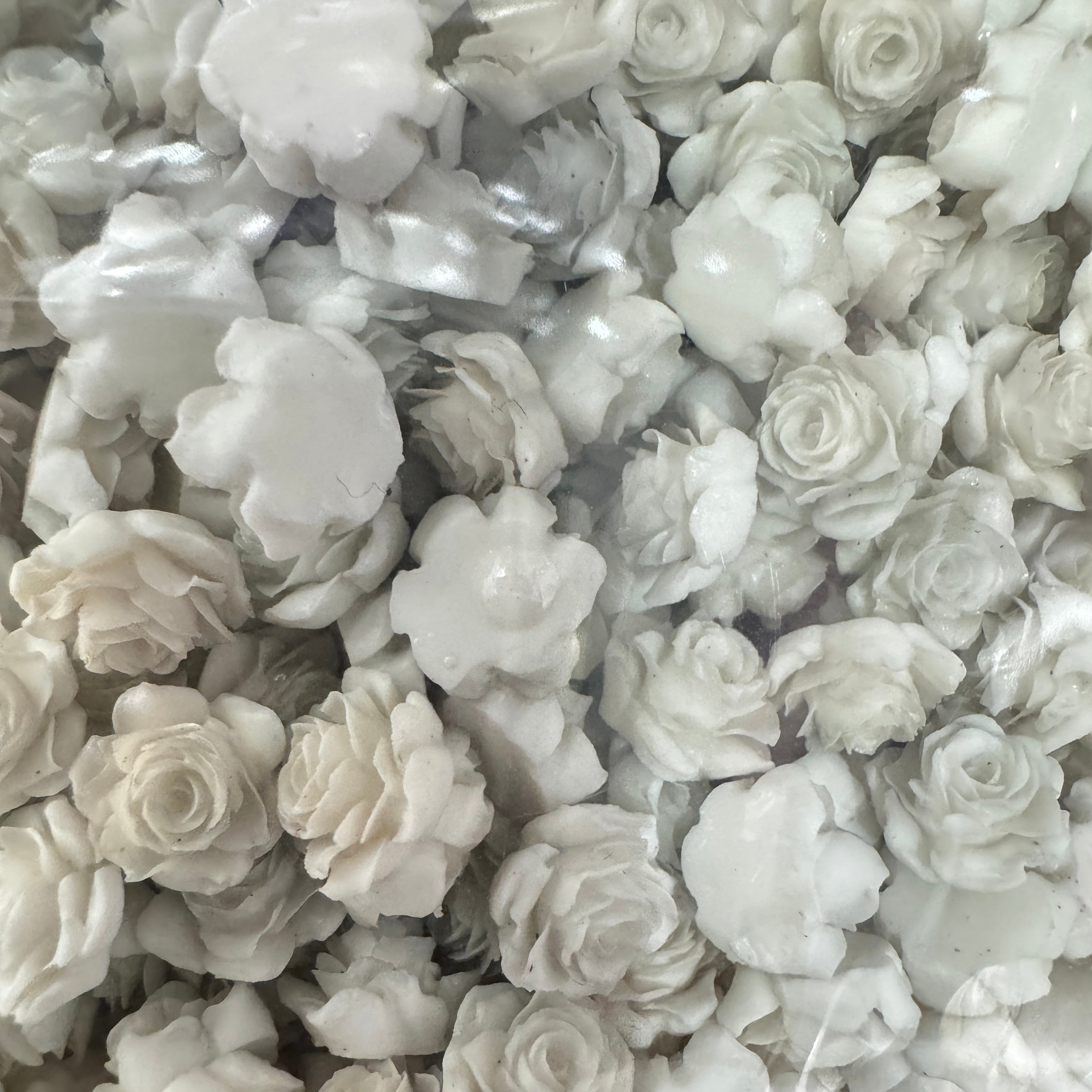 FS5680- 10mm Soft Flower Charms Small Soft Flower Patches Zoe's DIY Shop