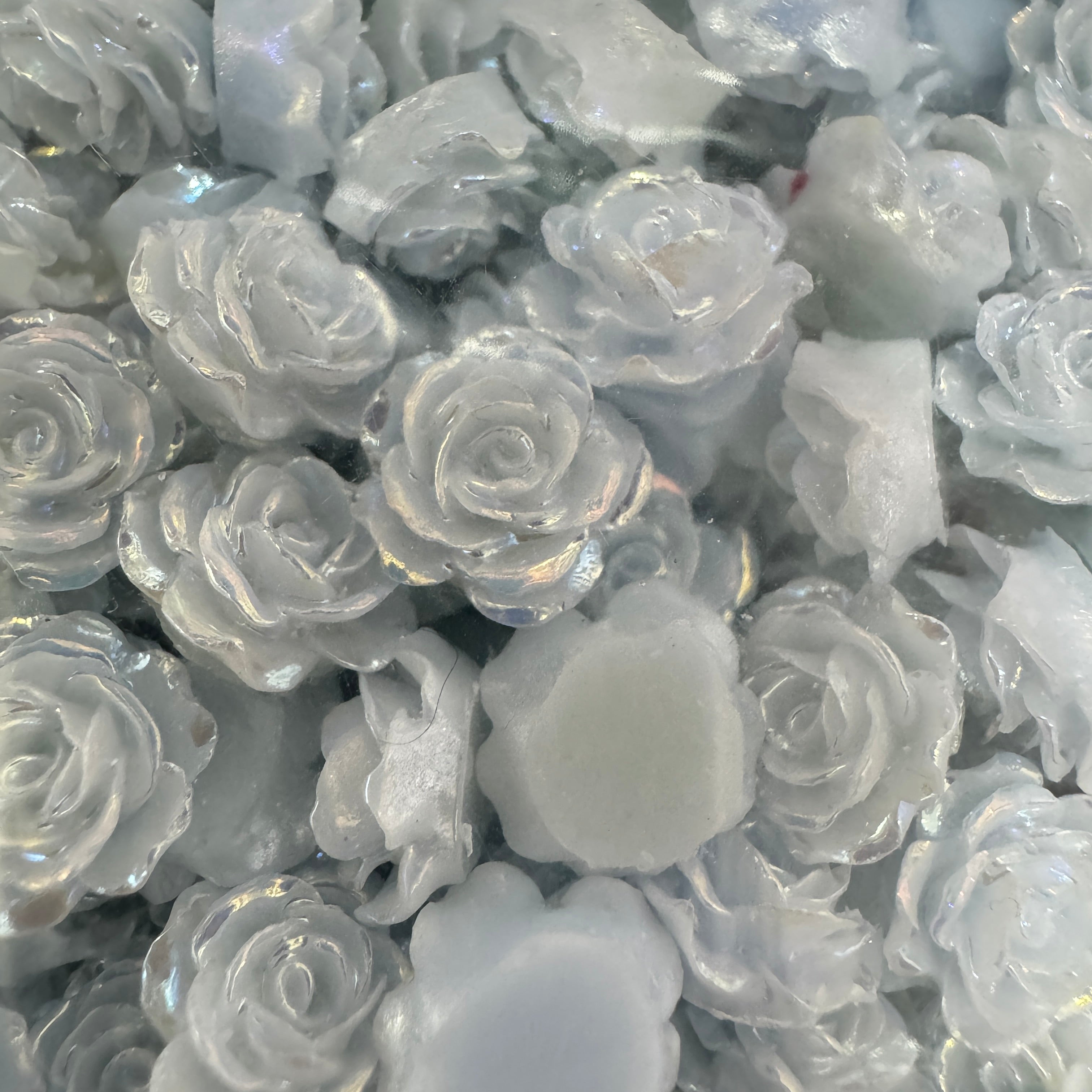 FS5327-10mm UV Soft Flower Nail Charms For DIY Project Zoe DIY Wholesale