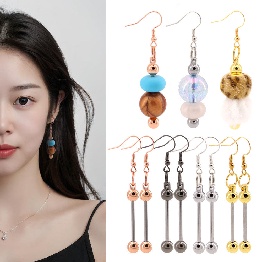 FS2730-1 Pair Beadable Earrings