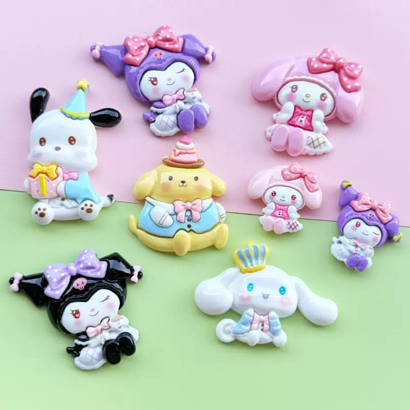 FS5982-Big Sanrio Resin Charms Zoe DIY Wholesale