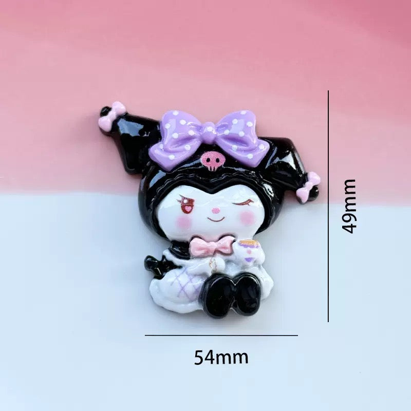 FS5982-Big Sanrio Resin Charms Zoe DIY Wholesale