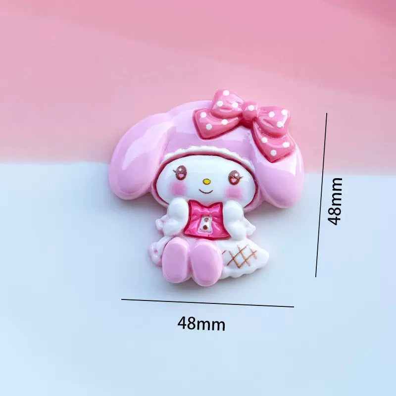 FS5982-Big Sanrio Resin Charms Zoe DIY Wholesale