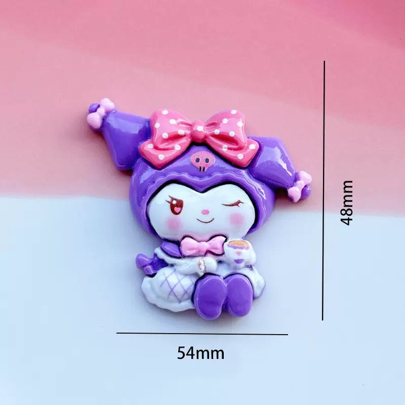 FS5982-Big Sanrio Resin Charms Zoe DIY Wholesale