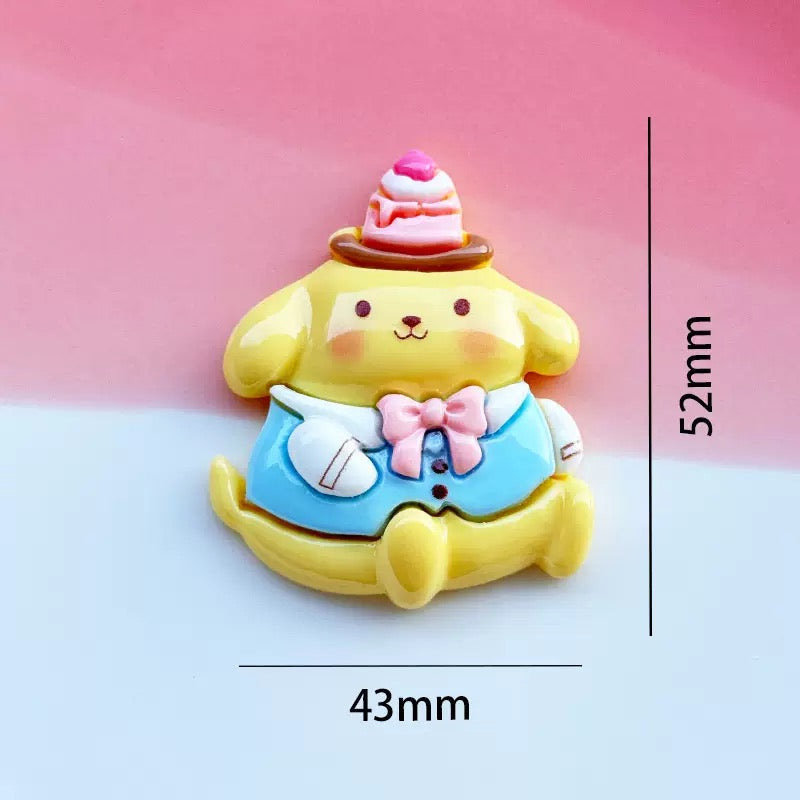 FS5982-Big Sanrio Resin Charms Zoe DIY Wholesale
