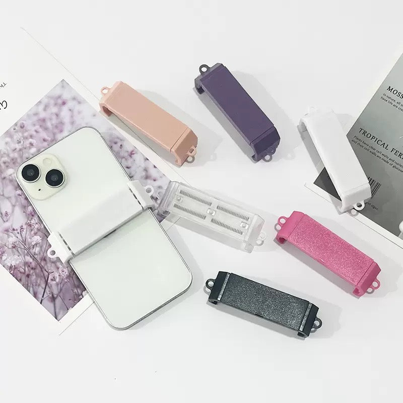 FS4237-Solid Color Phone Clips Zoe DIY Wholesale