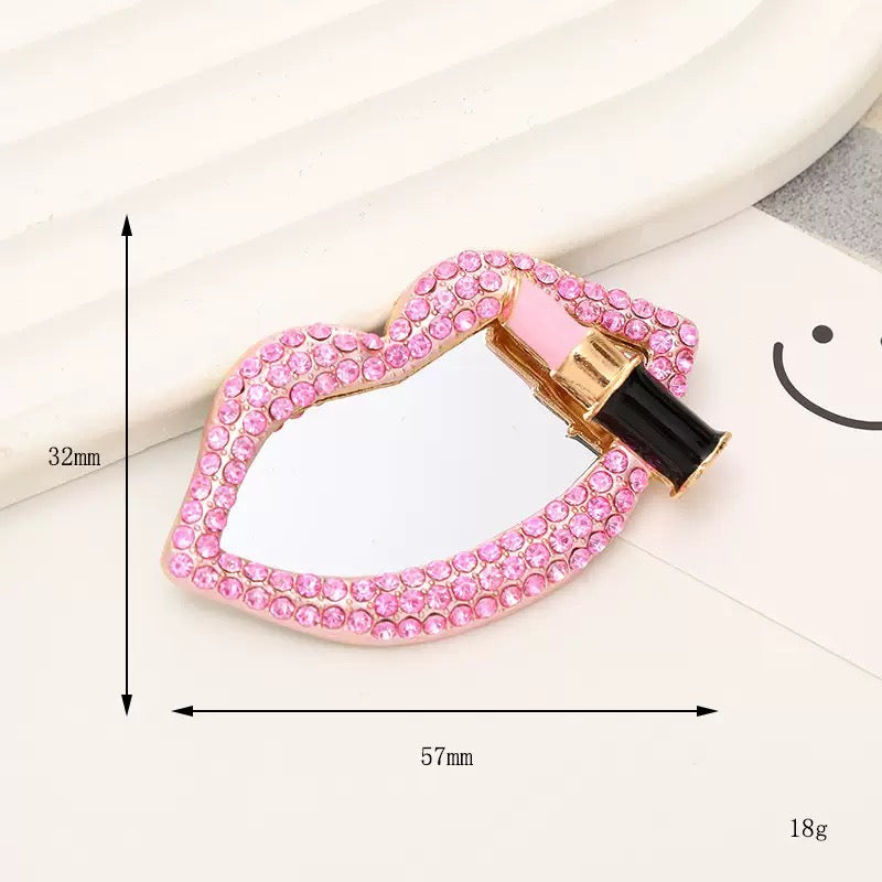FS3296-Lipstick Mirror Alloy Patch For Making Fancy Beads Or Other DIY Project Zoe DIY Wholesale