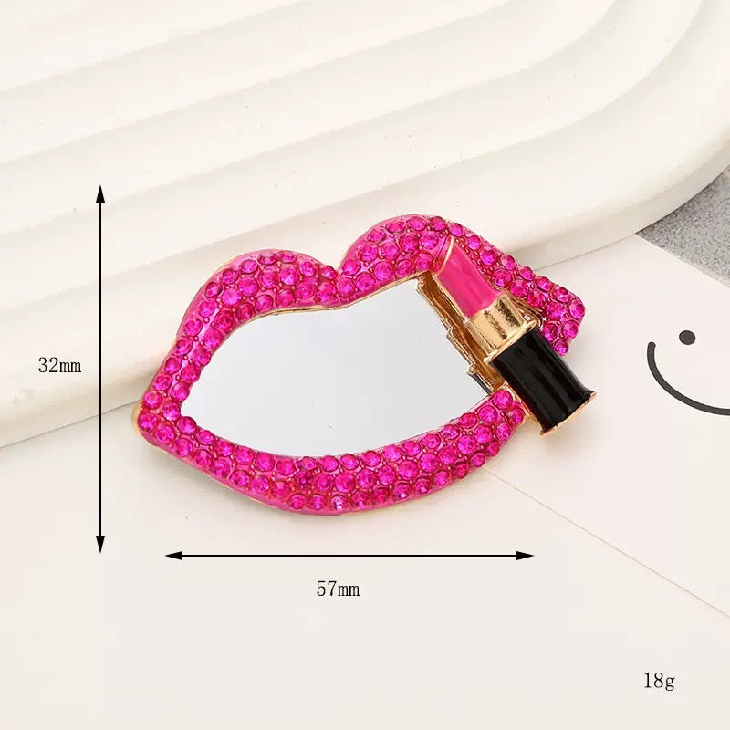 FS3296-Lipstick Mirror Alloy Patch For Making Fancy Beads Or Other DIY Project Zoe DIY Wholesale