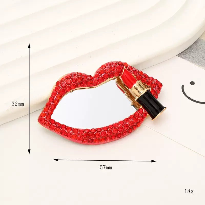 FS3296-Lipstick Mirror Alloy Patch For Making Fancy Beads Or Other DIY Project Zoe DIY Wholesale