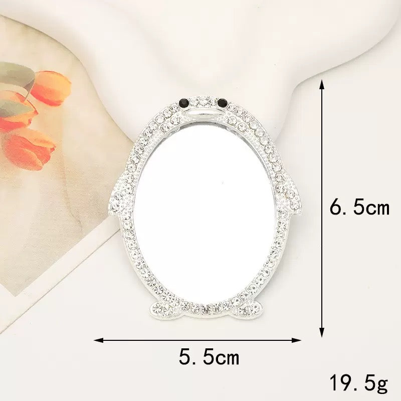 FS6808-Penguin Mirror Alloy Patch For Making Fancy Beads Or Other DIY Project Zoe DIY Wholesale