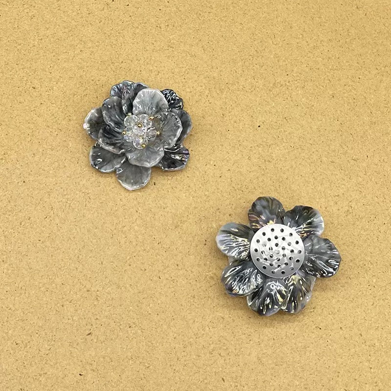 FS1004- 47MM Mixed Color Handmade  Flower For Making Fancy Beads Zoe's DIY Shop