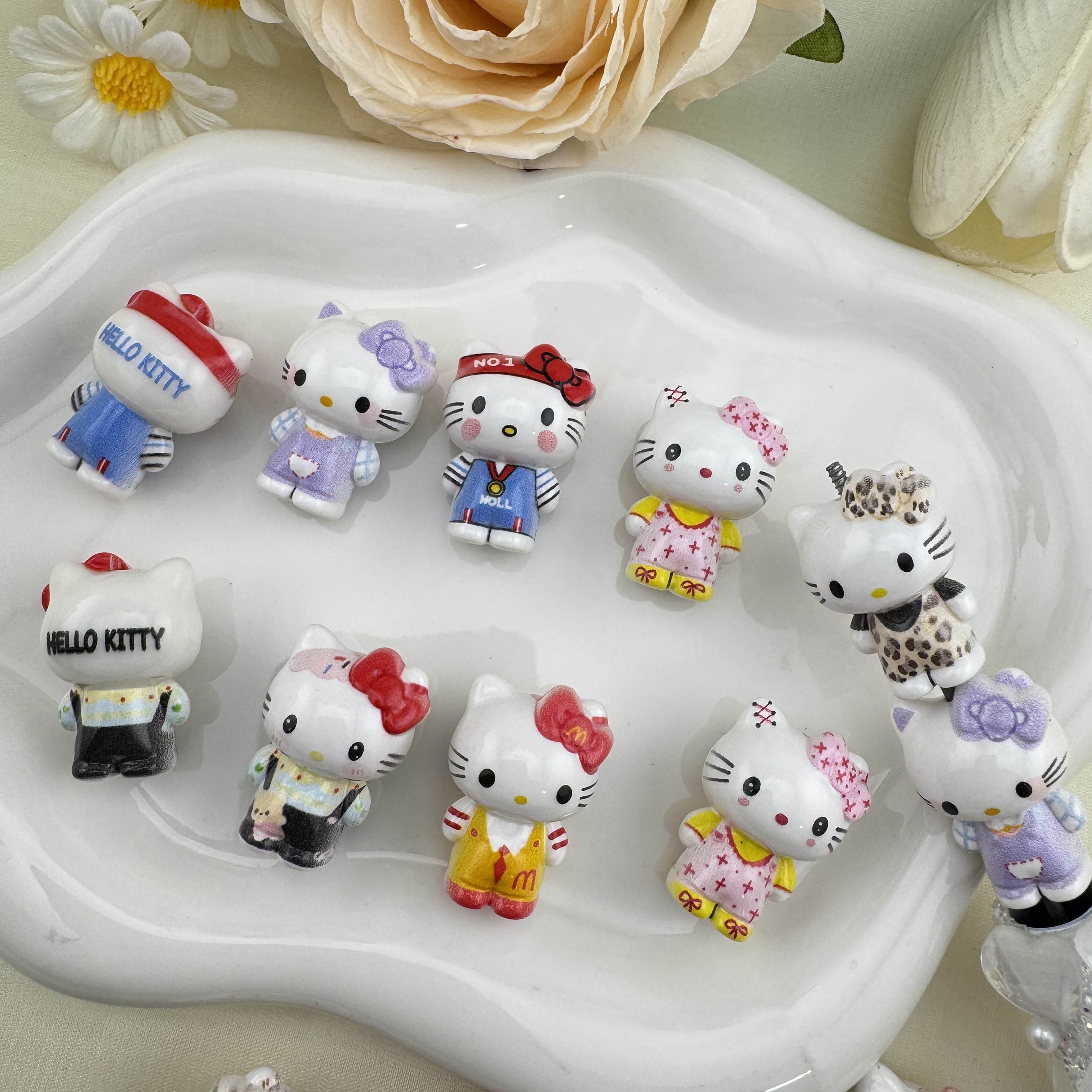 FS6829-27×18mm 3D HK Acrylic Beads Zoe DIY Wholesale