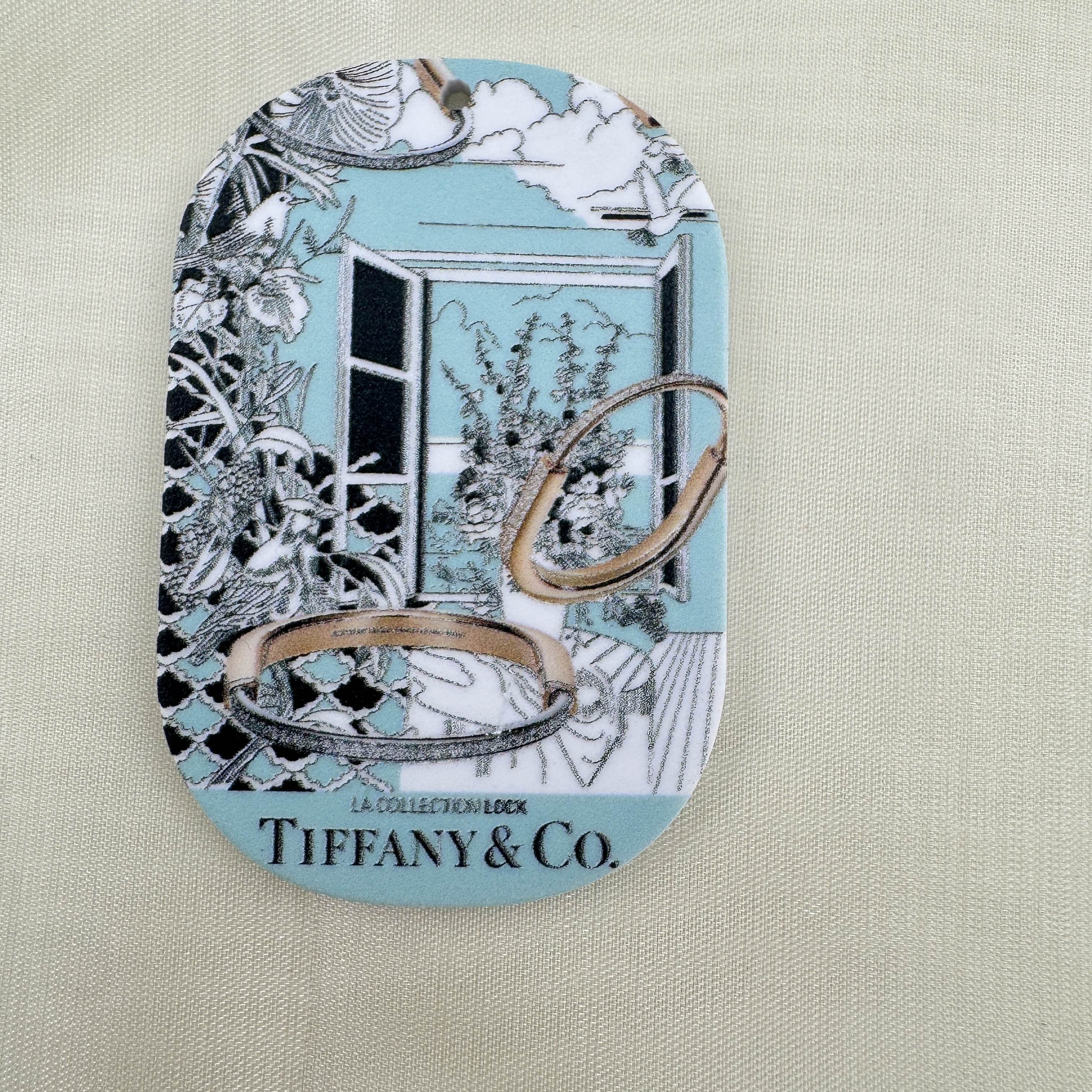 FS6876-Random Mixed Printed Acrylic Charms With Hole Zoe DIY Wholesale