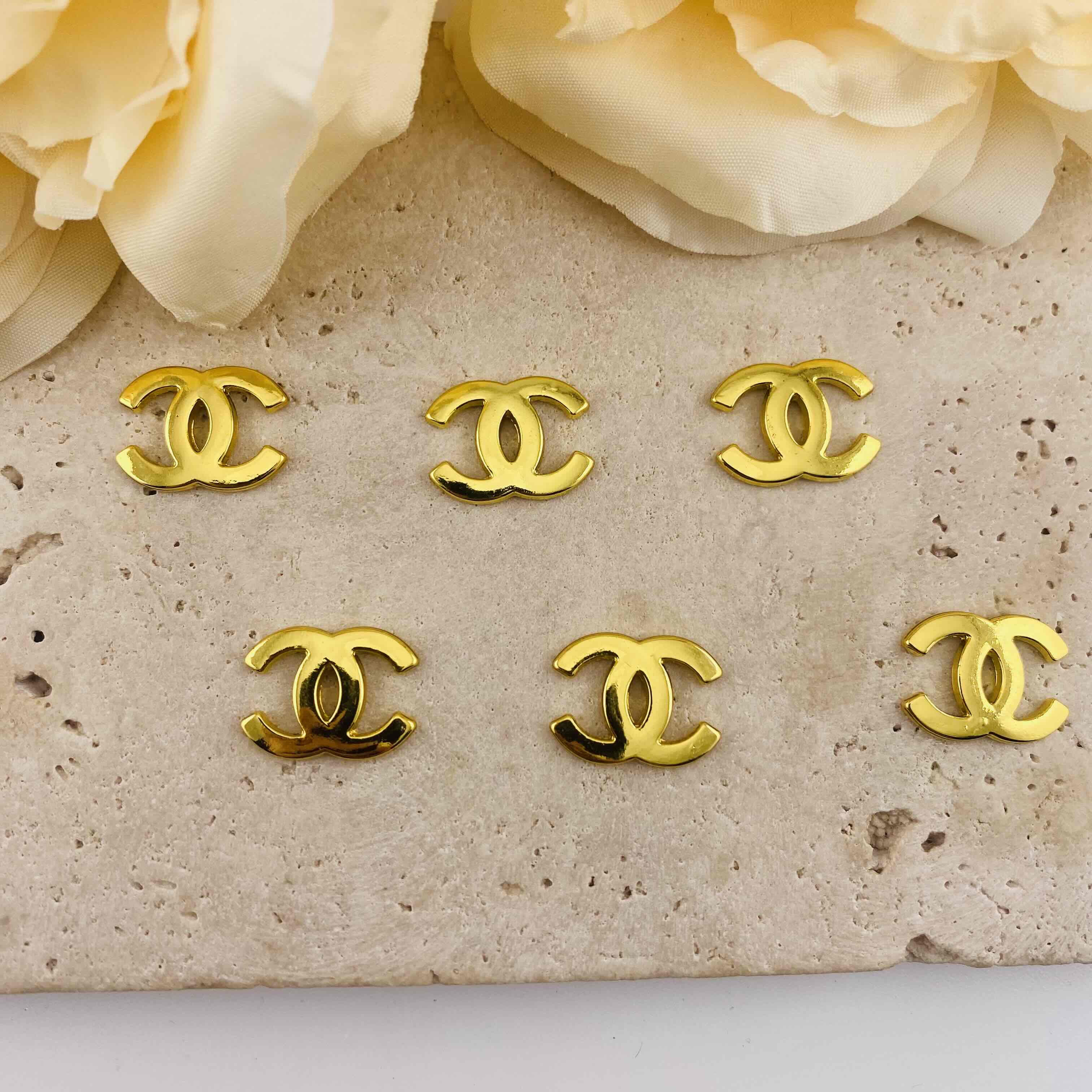 FS1667- 1.7*1.2cm CC Metal Charms