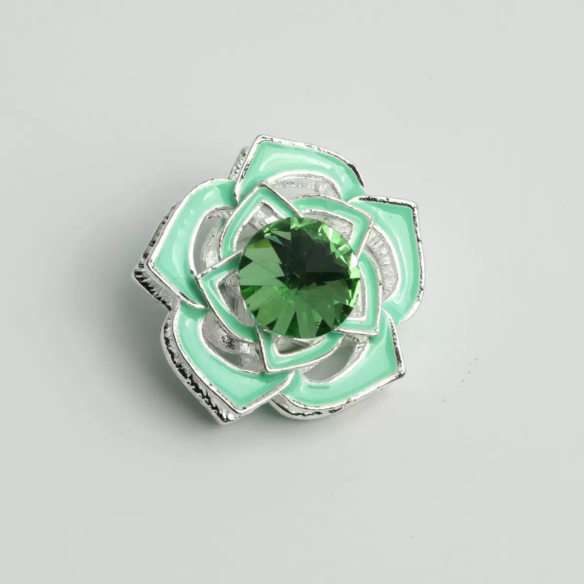 FS5014-About 22mm Flower Metal Charms