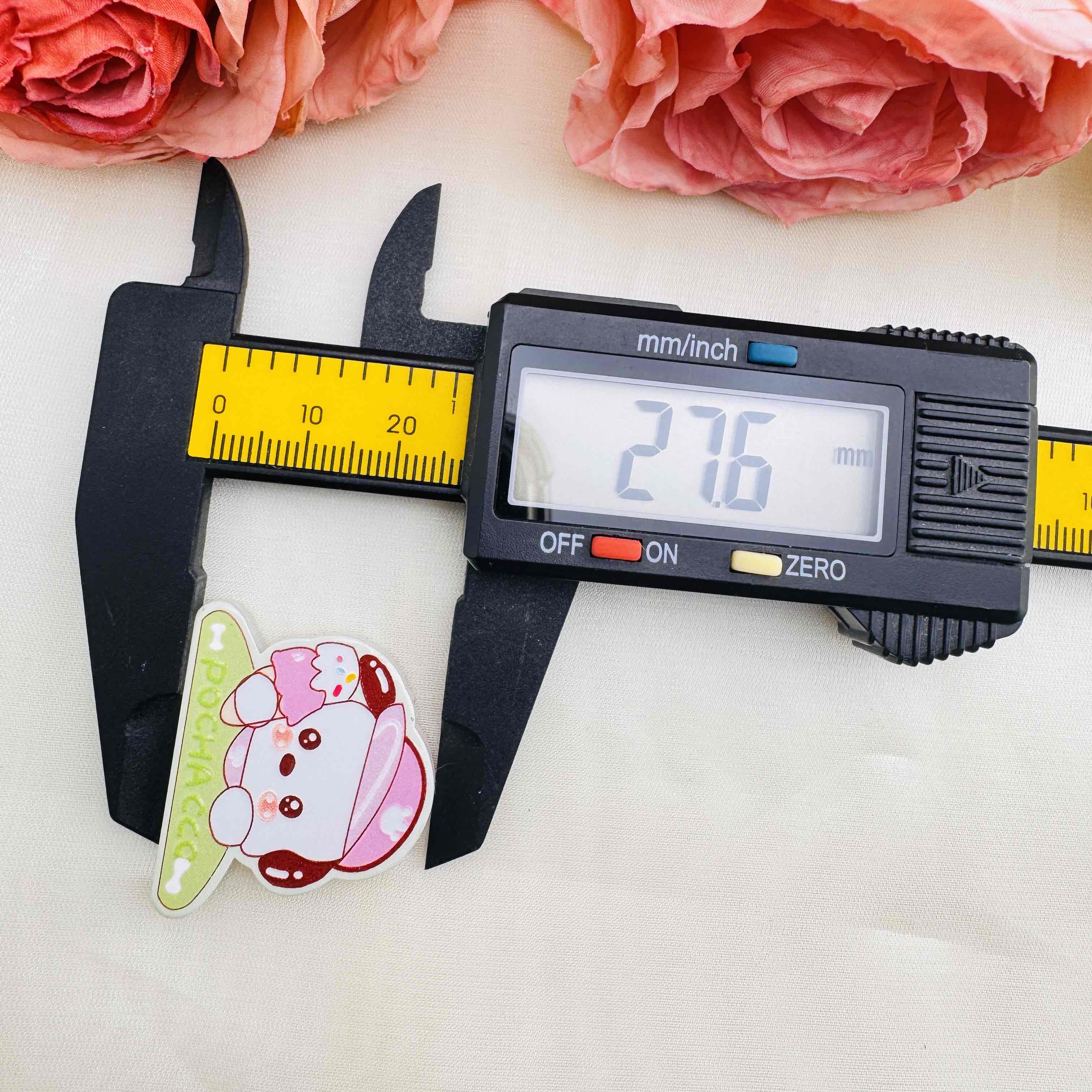 FS10514-Random Mixed Sanrio Acrylic Beads Fit For Beadable Pens Jewelry Making Keychain Making