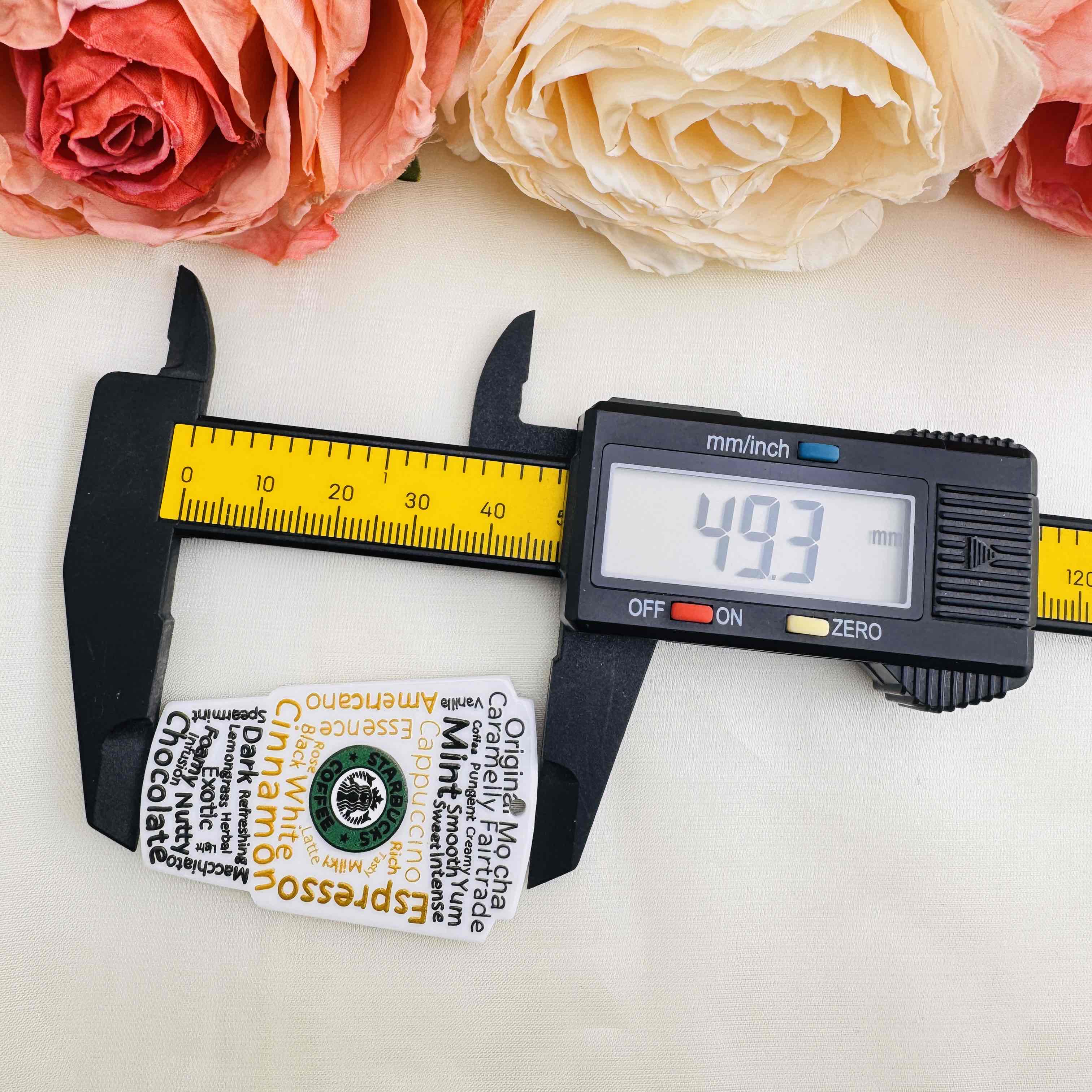 FS10515-Random Mixed Printed Starbucks Charms