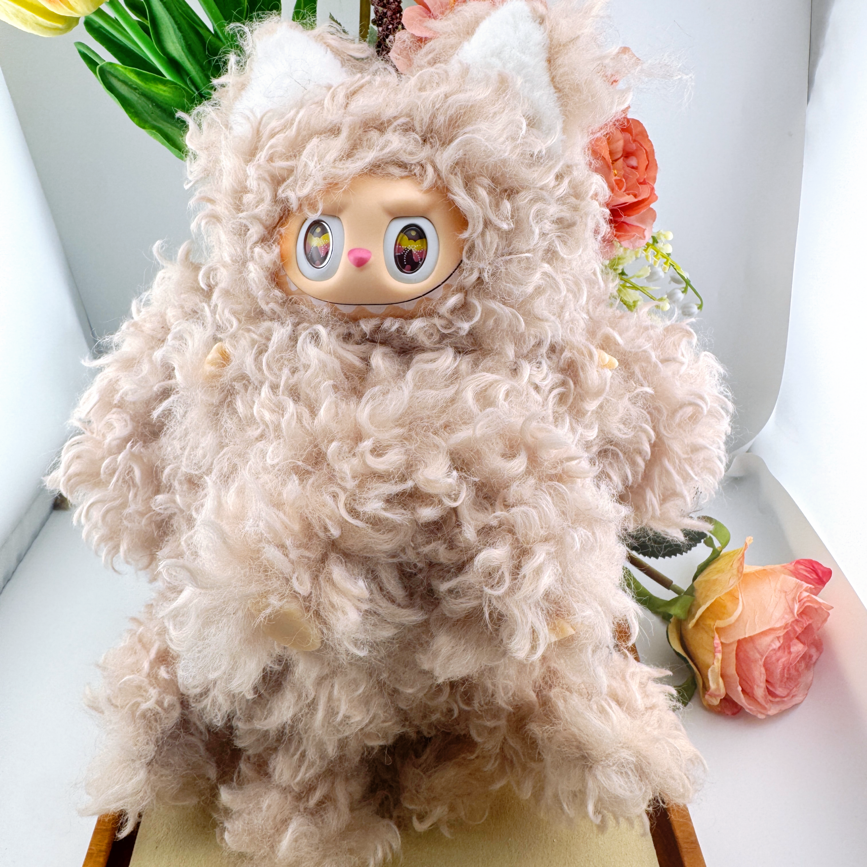 FS6644-Lamb Wool Nine-tailed Fox  LBB Zoe's DIY Shop