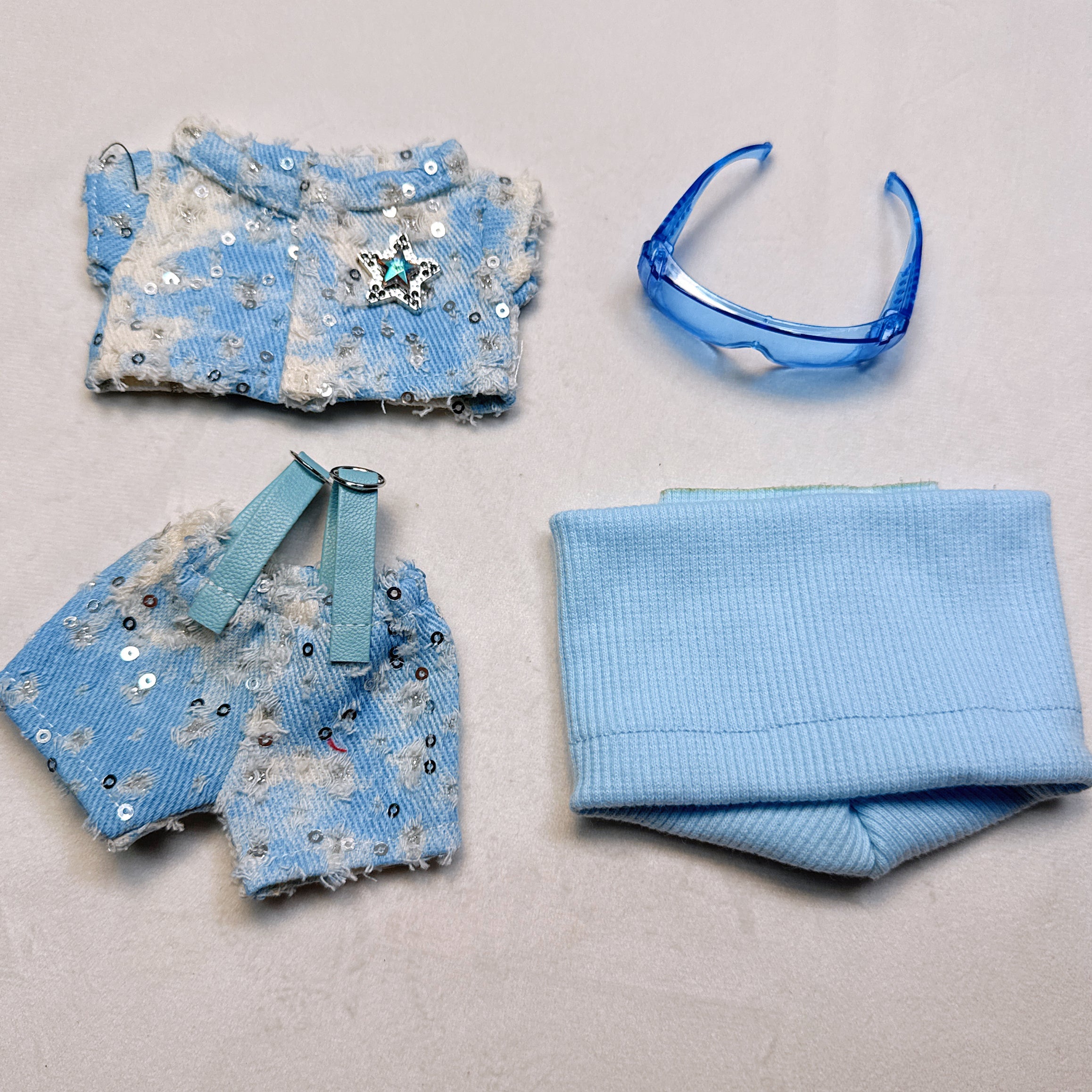 FS6656-High Quality Clothing Set For 17cm Labubu （1.0-2.0-3.0） Zoe's DIY Shop
