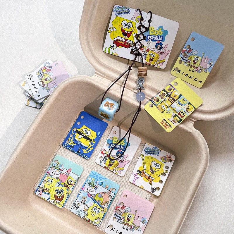 FS5927- 30*40Mm Five Hole HMBB Diy Book Page SpongeBob Diy Five-Hole Book Page Zoe's DIY Shop