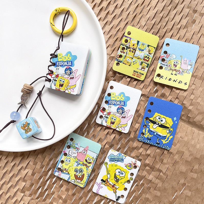 FS5927- 30*40Mm Five Hole HMBB Diy Book Page SpongeBob Diy Five-Hole Book Page Zoe's DIY Shop