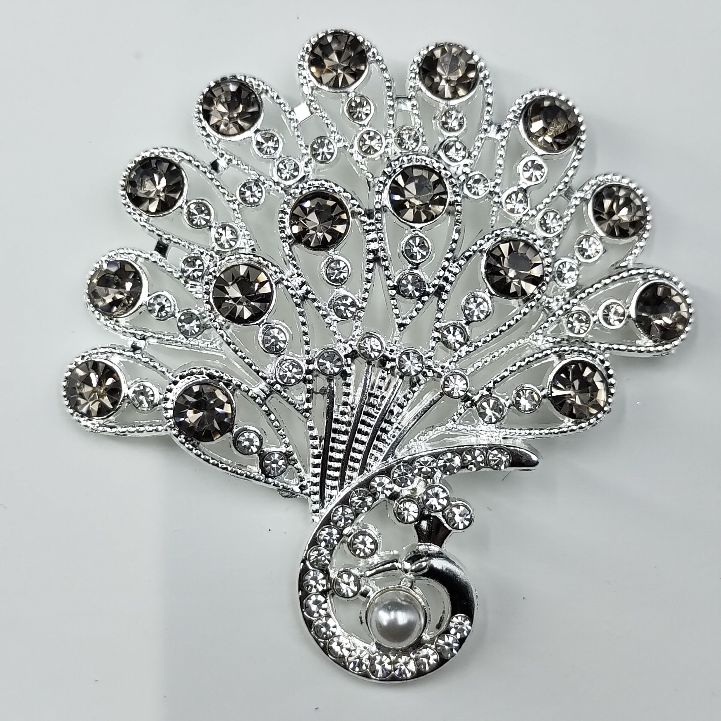 FS0903-Peacko Diamond Metal Patch For Making Fancy Beads Zoe's DIY Shop