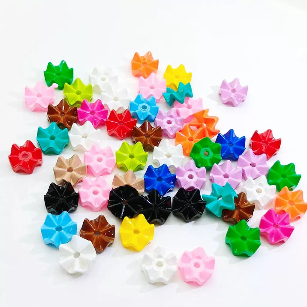 FS1105- 16Mm Colorful Irregular Spacer Beads Zoe's DIY Shop
