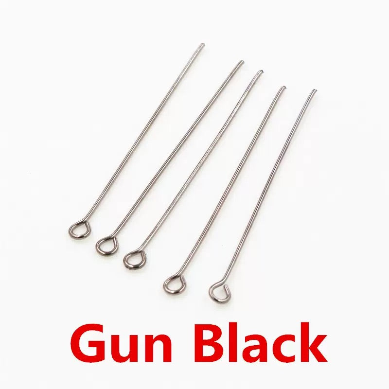 FS6072-5cm length Eye Pin For DIY Jewelry Necklace Bracelet Making Zoe's DIY Shop