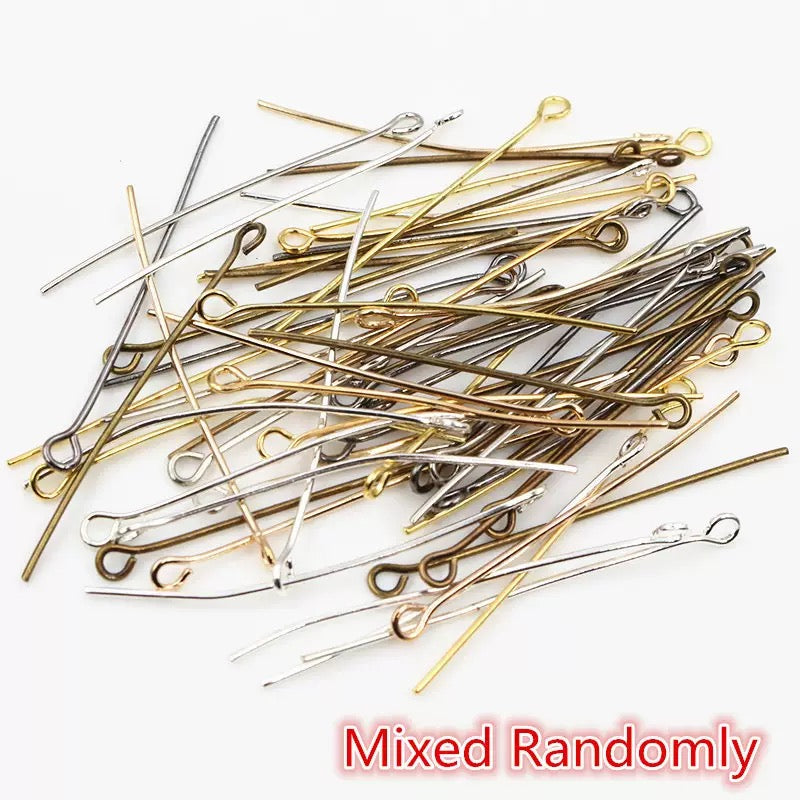 FS6072-5cm length Eye Pin For DIY Jewelry Necklace Bracelet Making Zoe's DIY Shop