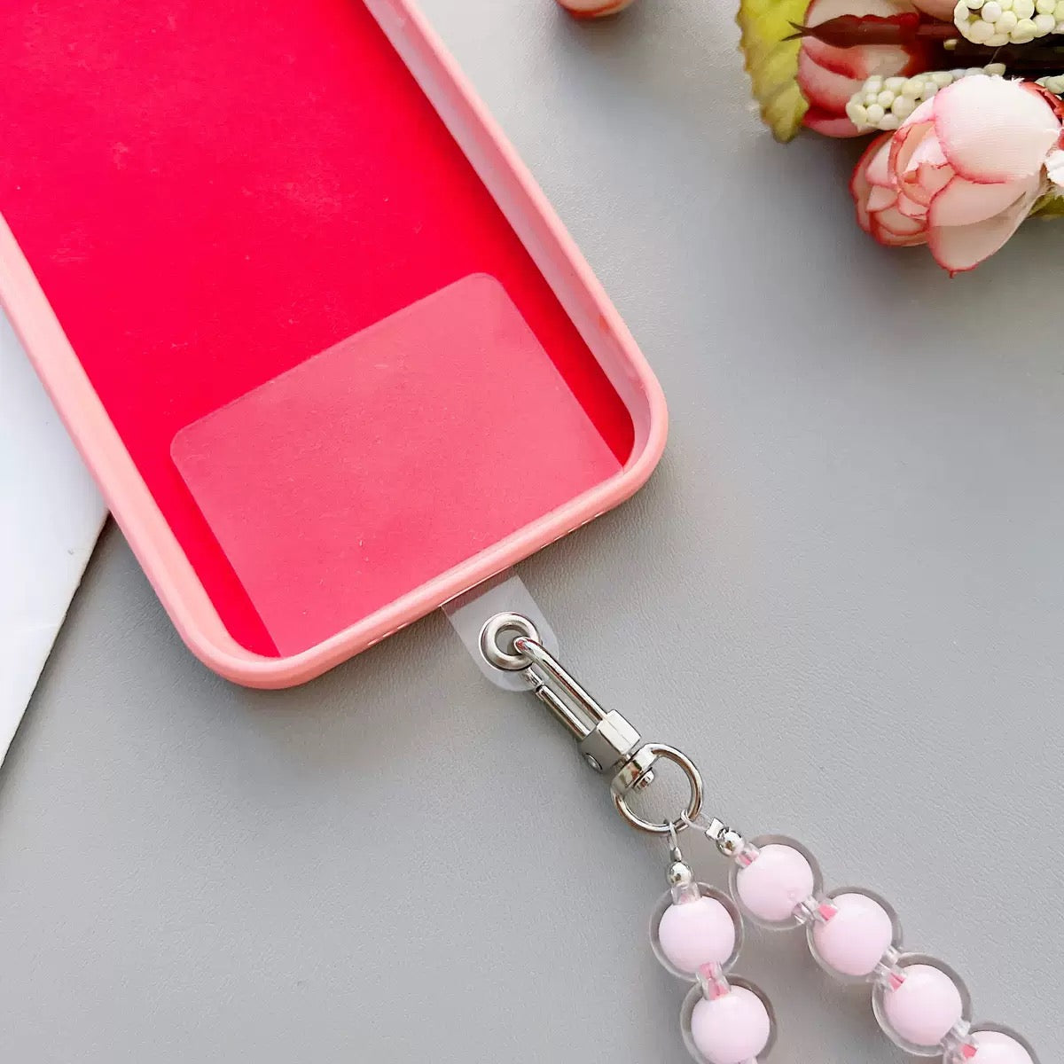 FS5979- 40*55Mm Transparent Card Holder For Mobile Phone Back Cover With Hanging Hole Zoe's DIY Shop