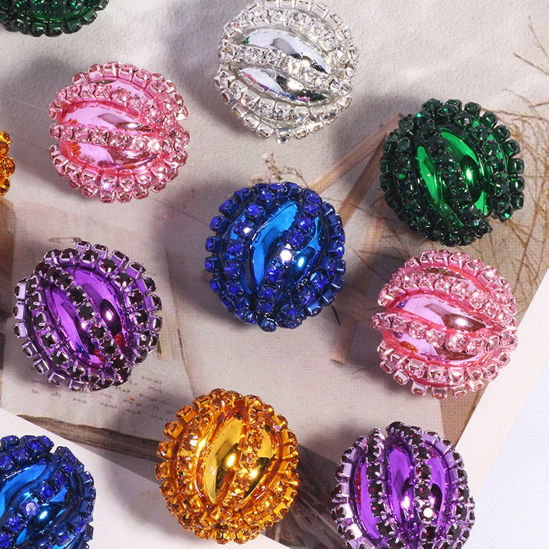 FS6558-About 18MM Fancy Pumpkin Beads For Beadable Pen Keychain Jewelry Making Zoe's DIY Shop