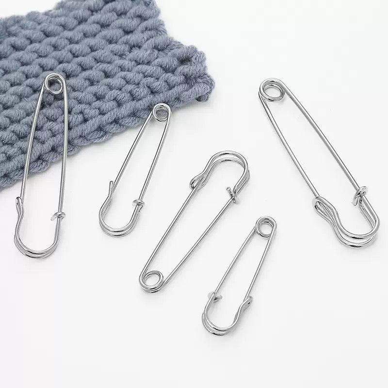 FS6019-38mm*10mm  Big Head Safety Pin Zoe's DIY Shop