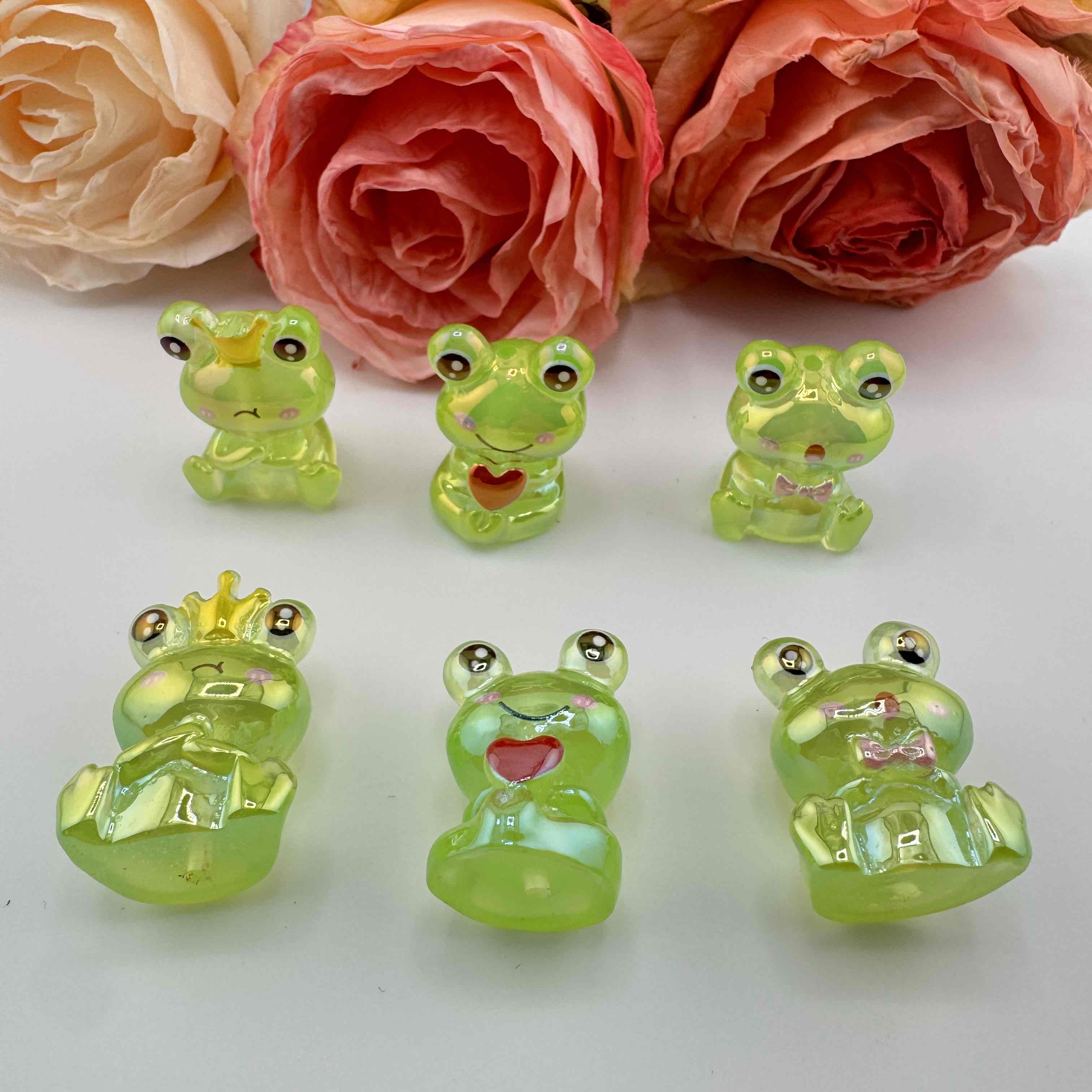 FS.10896-UV Coating Luminous Resin Beads Fit For Beadable Pens