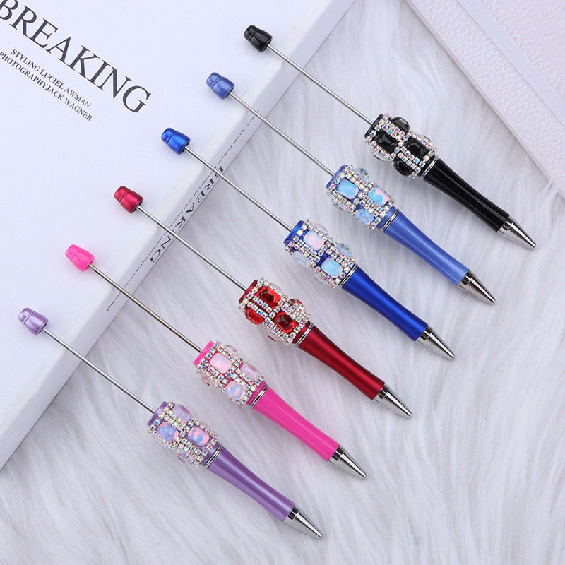 Mixed Color Creative Bright Diamond Diy Sparkling Beadable Pens