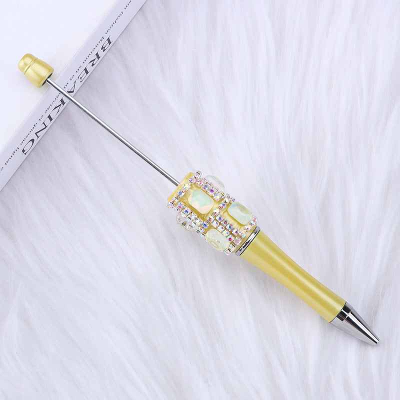 Mixed Color Creative Bright Diamond Diy Sparkling Beadable Pens