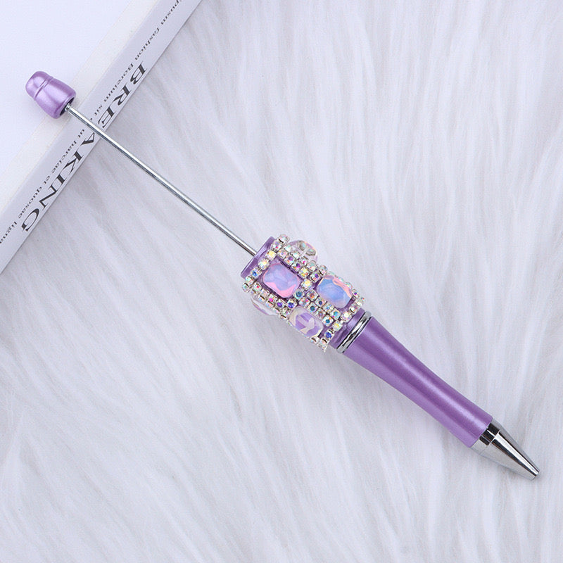 Mixed Color Creative Bright Diamond Diy Sparkling Beadable Pens