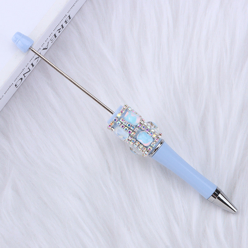 Mixed Color Creative Bright Diamond Diy Sparkling Beadable Pens